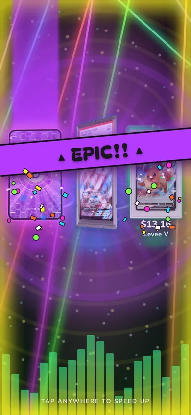 A rip in the Rave theme, mid-reveal, with an Epic banner
